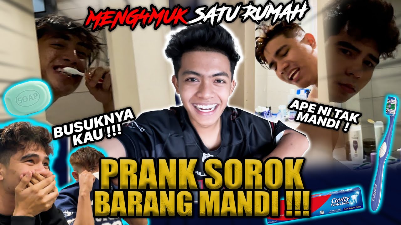 PRANK SOROK BARANG MANDI!!! KANDA MARAH..SEMUA MENGAMOK LAMBAT MASUK OFIS?!