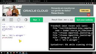 W3shools Python   Escape Characters