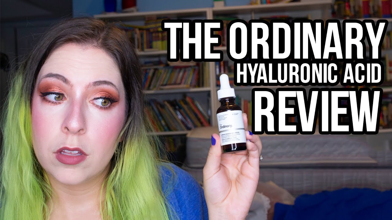 THE ORDINARY HYALURONIC ACID REVIEW Eczema & Sensitive Skin YouTube