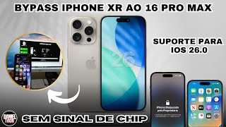How to remove iCloud from iPhone XR to 16 Pro Max, updated until 2026, bypass without SIM signal ...