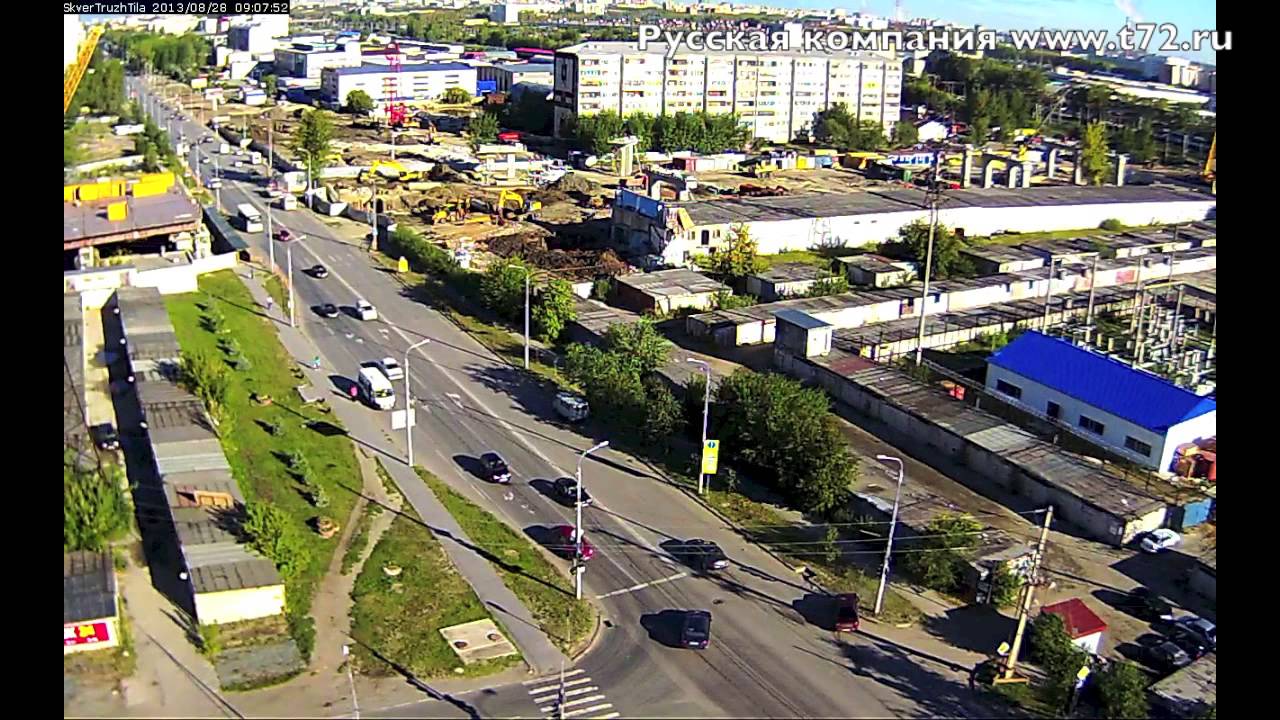 ДТП Монтажников - 30 лет Победы 28/08/2013 - YouTube