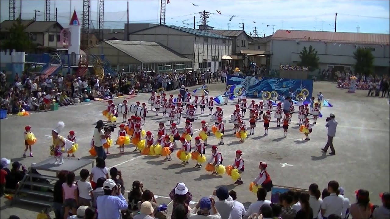 茂幼稚園鼓笛＠運動会