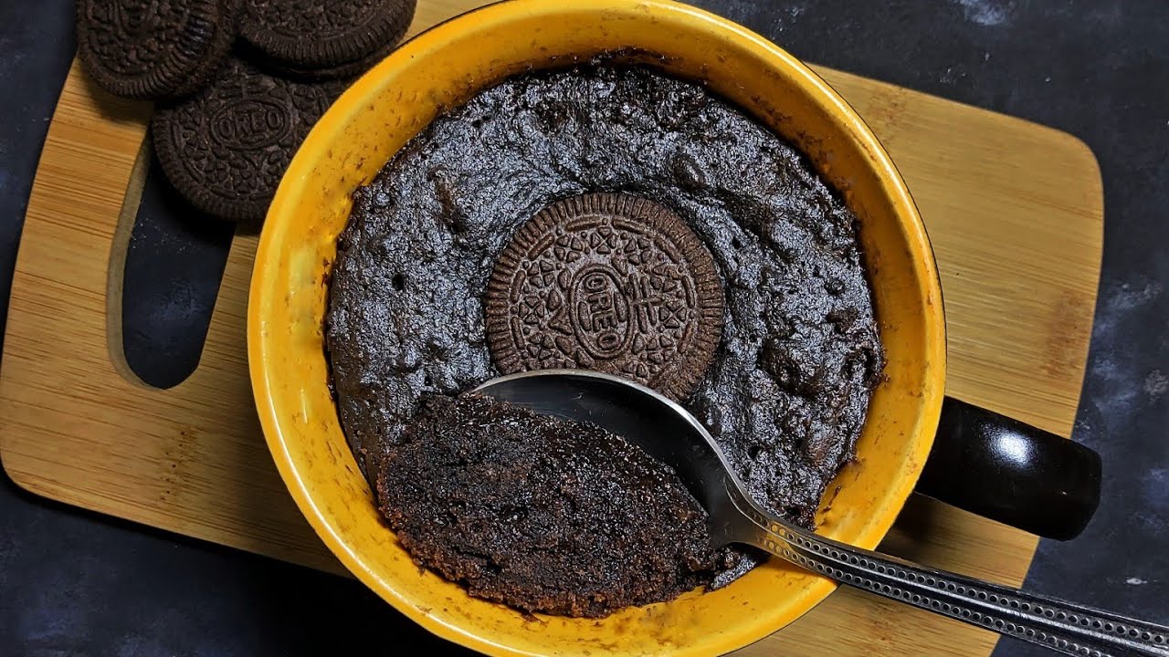 Oreo mug cake. | how to make easy mugcake recipe with only 3 ingredients | CRAVYLICIOUS