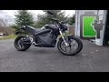 Charging a Zero Motorcycle