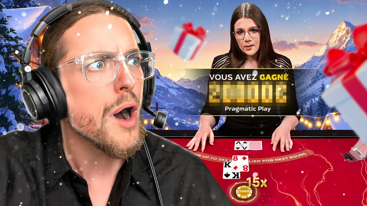 UNE SESSION PAS COMME LES AUTRES... 🌟🎅(LIGHTNING BLACKJACK)