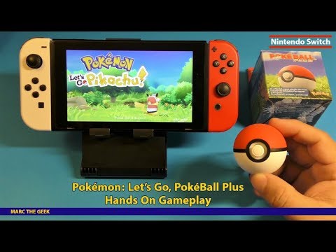 Video: Let's Go Pikachu Och Eevee-buntar Inklusive Pok Ball Plus Dyker Upp