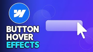 Webflow Button Hover Effects Tutorial (2025)