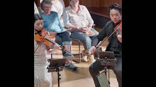 Schumann: String Quartet in A Major, Op. 41/3, II. - Viano Quartet [Excerpt] #shorts
