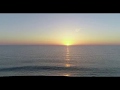 Восход солнца, шум прибоя, релакс, рассвет, каспийское море.