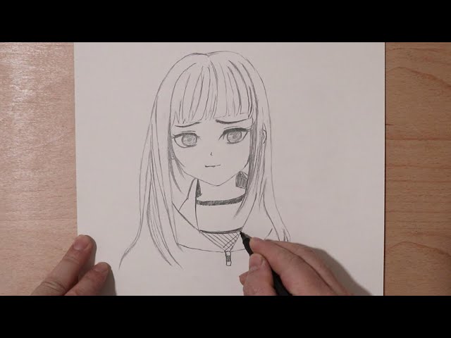 desenhando a hinata hyuuga #desenhando #animedrawing #animeart #naruto