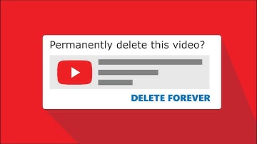 how to delete youtube video
