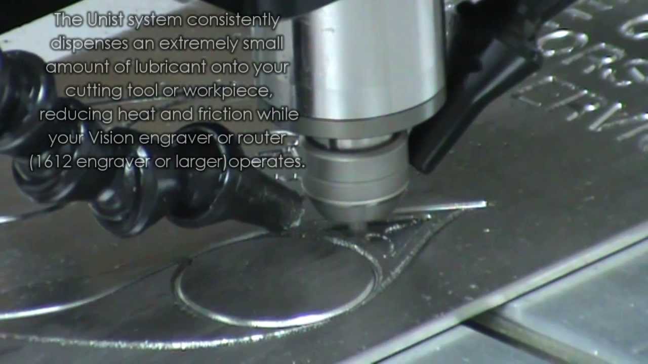 Stainless Steel Deep Engraving with 2550 CNC Router Engraver 