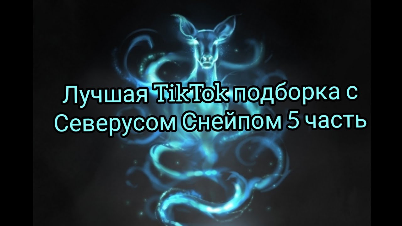 Лучшая TikTok подборка с Северусом Снейпом 5 часть