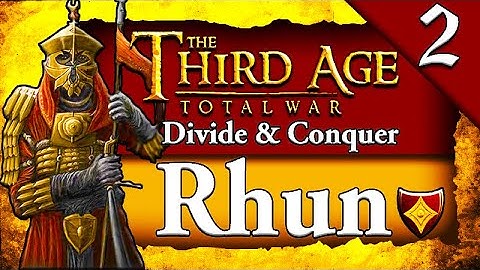 DOWNFALL OF DORWINION! Third Age Total War Divide & Conquer Easterlings of Rhun Campaign Gameplay #2