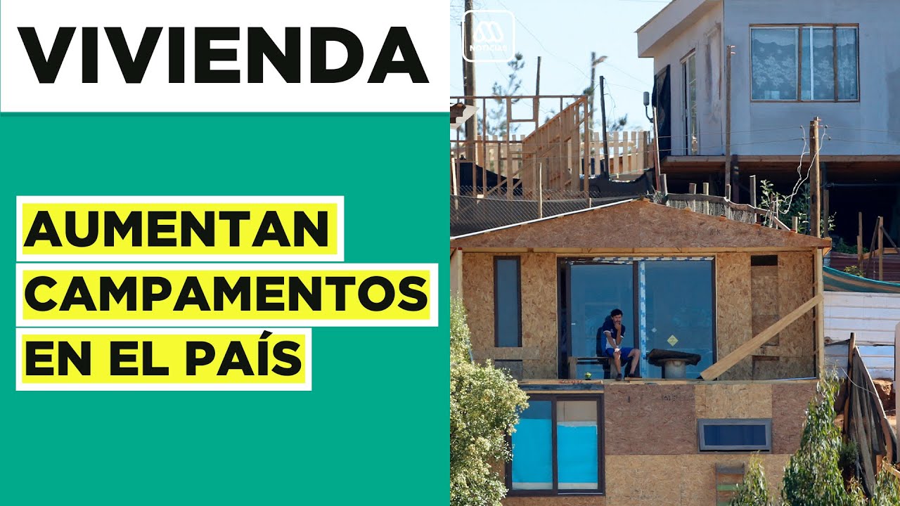 Triste realidad en Chile: Aumentan los campamentos en el país