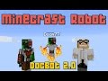 Minecraft Robot with Jetpack User