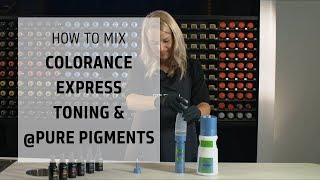 How to mix Colorance Express Toning with @Pure Pigments | How to Mix | Goldwell Education Plus screenshot 5