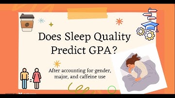 Hierarchical Regression in SPSS (Part 1) | Gender, Major, Sleep Quality & Caffeine Use