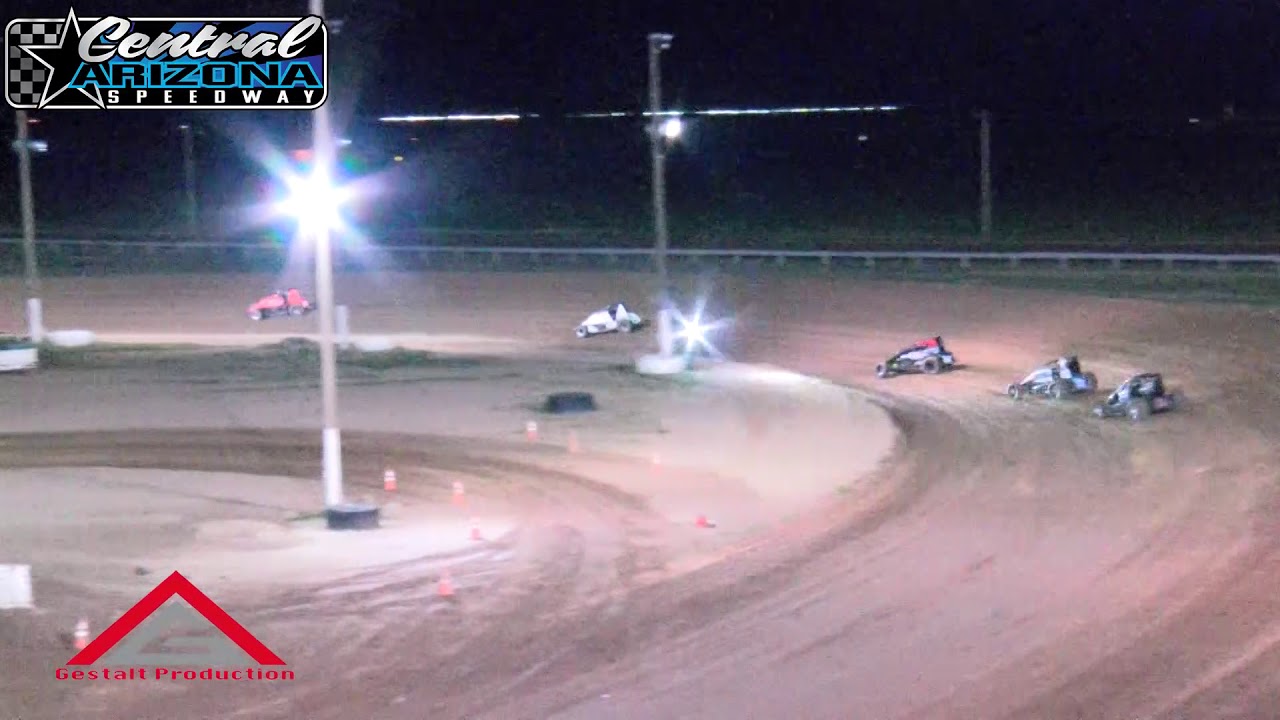 Central Az Speedway ASCS Desert Sprint Car Heats Feb 1 2020 YouTube