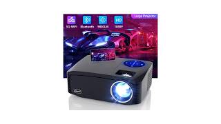 Review: AILESSOM 1080P 5G WiFi Bluetooth Projector 20000LM 4K Support 450” Display