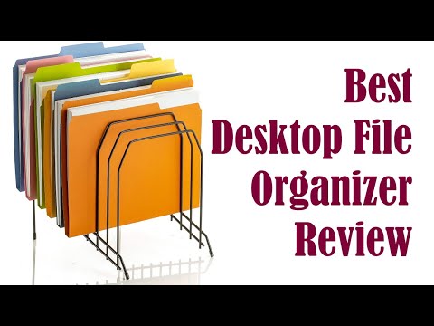 Best Desktop File Organizer Review - Desk Filing Tray Paper Holder Letter Rack