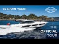 OFFICIAL Sunseeker 74 Sport Yacht Tour