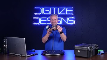 Introduction to SIMSCAN by Scantech | Handheld 3D Scanner Demo from Scan to STL by Digitize Designs