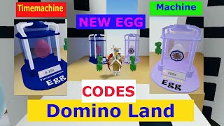 Domino Land Area And 2 CODES Unboxing Simulator Roblox | NEW EGG  | Update 2 39