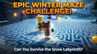 SUPER BEAR EPIC WINTER MAZE CHALLENGE! 57