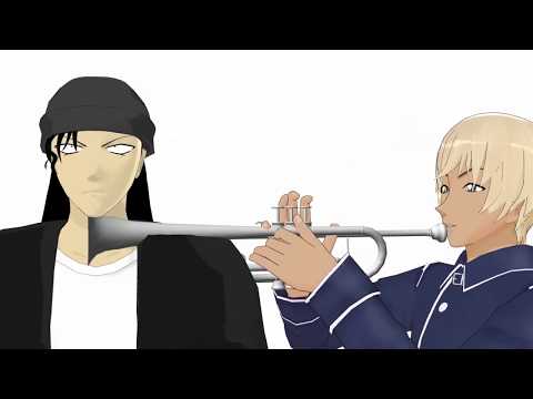 【神烦吹喇叭】赤安MMD/皮皮安室透VS高冷赤井秀一/在抓狂的边缘疯狂试探/名侦探柯南by冰菊牧场主