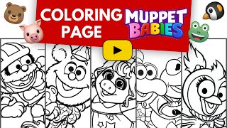 Muppet Babies Coloring Compilation – Relax & Enjoy!