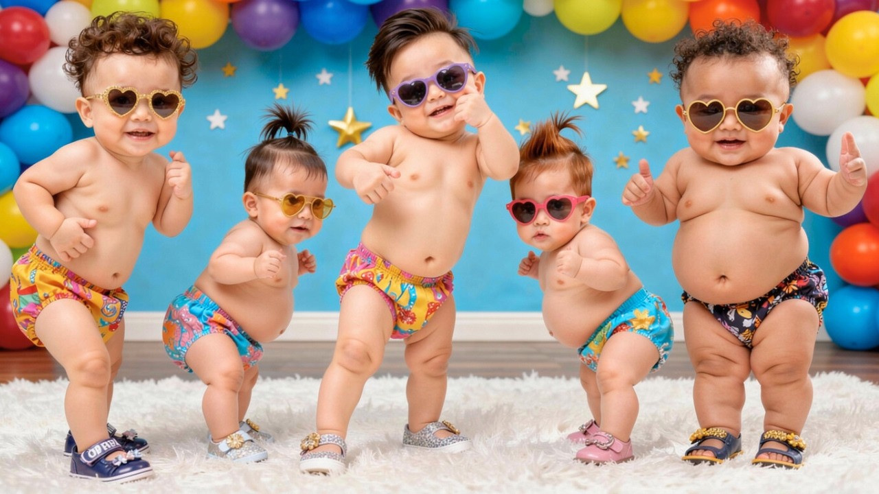 Dudi Dudi Dam Dam Dance 💃💃  | Dodi Dodi Dum Dum Kids Dance | Funny Kids Videos | Kids Rhymes