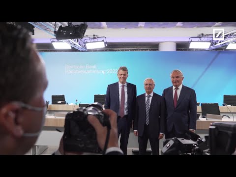 Deutsche Bank – Annual General Meeting 2022