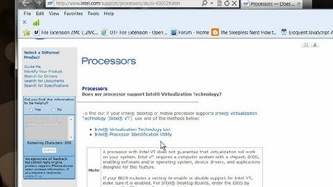 How to Tell if Your Intel Processor Has Virtualization : Computer Help & Tips
