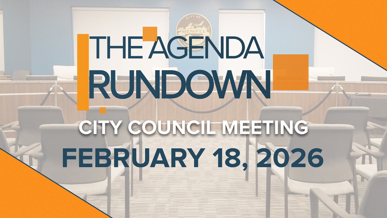 The Agenda Run Down City Council Meeting - February 18th, 2026