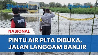 Pintu PLTA Dibuka, Sejumlah Ruas Jalan di Langgam dan Pangkalan Kerinci Riau Terendam Banjir