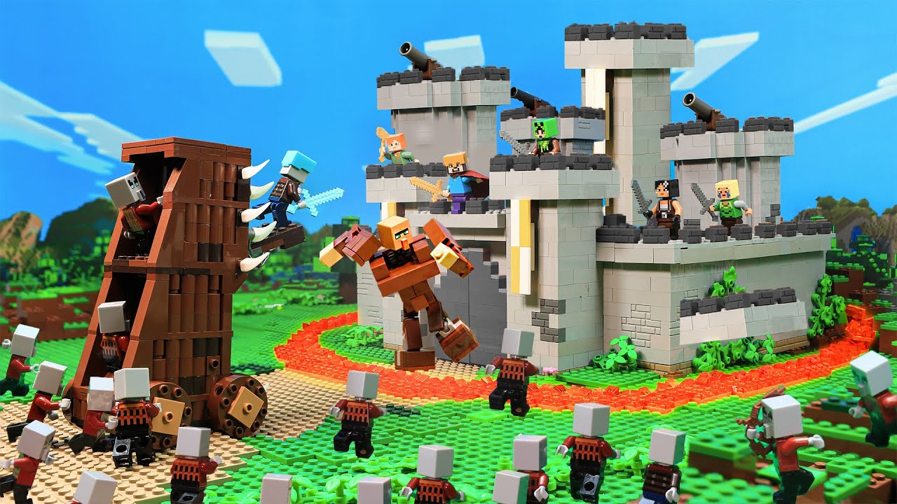 LEGO villagers! Minecraft Texture Pack