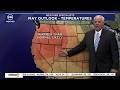 Evening weather forecast May 1, 2026