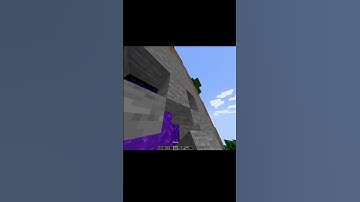 creeper faced automatic neather portal tutorial#minecraft #tutorial