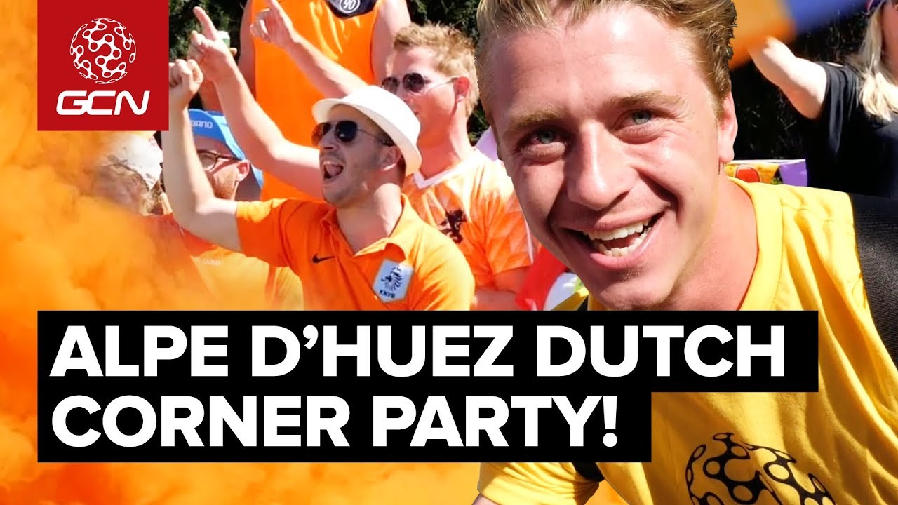 Alpe d’Huez Dutch Corner – The Biggest Party In Cycling? | Tour de France 2018