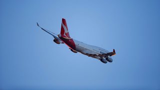 Qantas records its longest-ever flight