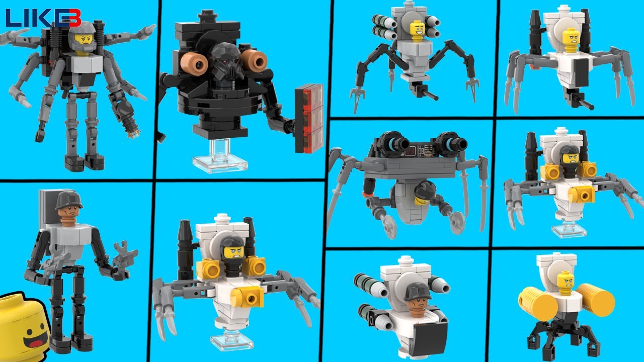 All New Toilets Army in Skibidi Toilet 75