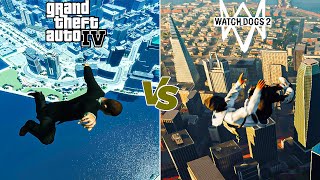 GTA 4 vs Watch Dogs 2 Physics Comparison – Which is Better