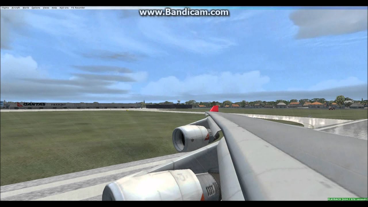 Qantas Airplanes FSX HD Realistic