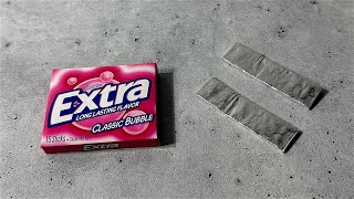 EXTRA Classic Bubble Sugar Free Chewing Gum - 15 stick pack
