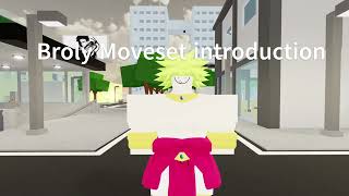 JJS Broly Moveset #jjs #jujutsushenanigans #roblox