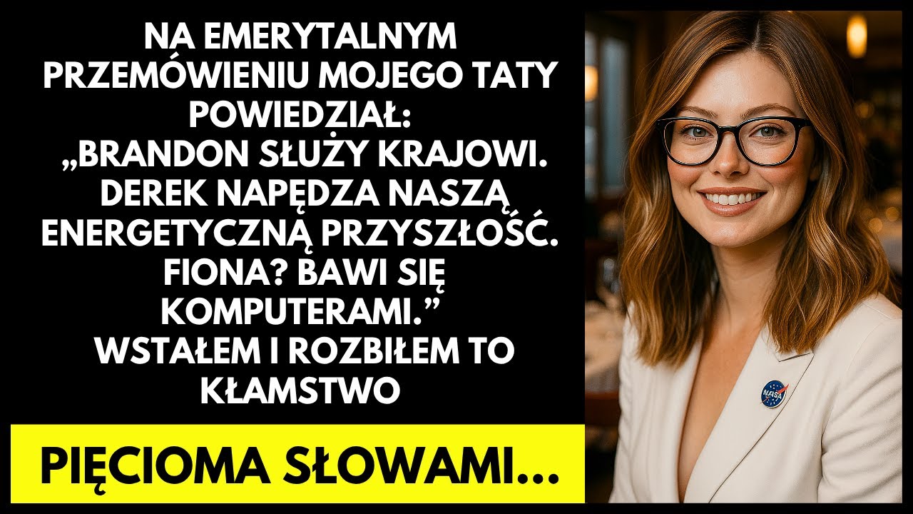 Mój Tata Upokorzył Mnie Podczas Swojego Przemówienia Emerytalnego... (Czarna Owca)