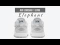 ELEPHANT PRINT 2021 | Air Jordan 1 Low PRM DETAILED LOOK