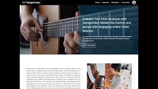 TempoTutor – Online Music Learning Platform | React, Node.js, MongoDB, Express (MERN Stack)