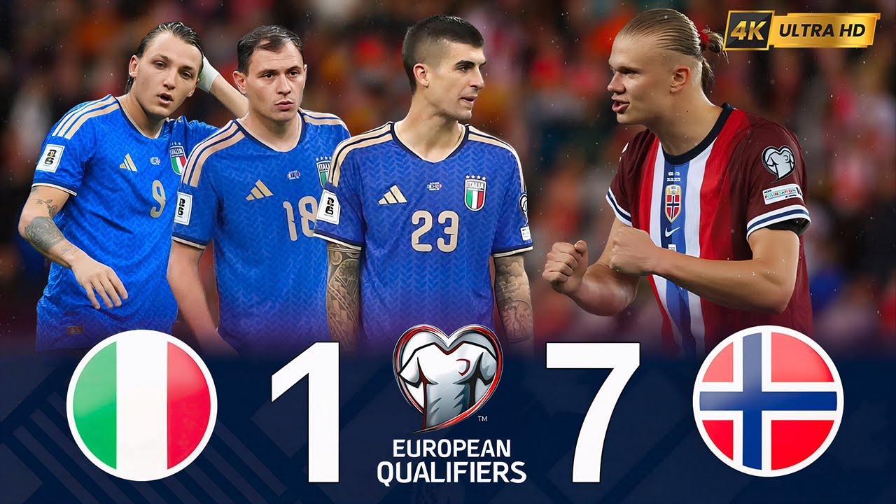 Norway COMPLETELY DESTROY Italy 😤 | Haaland’s 7-1 Rampage ⚡ World Cup 2026 Qualifier 🧨🏆📼